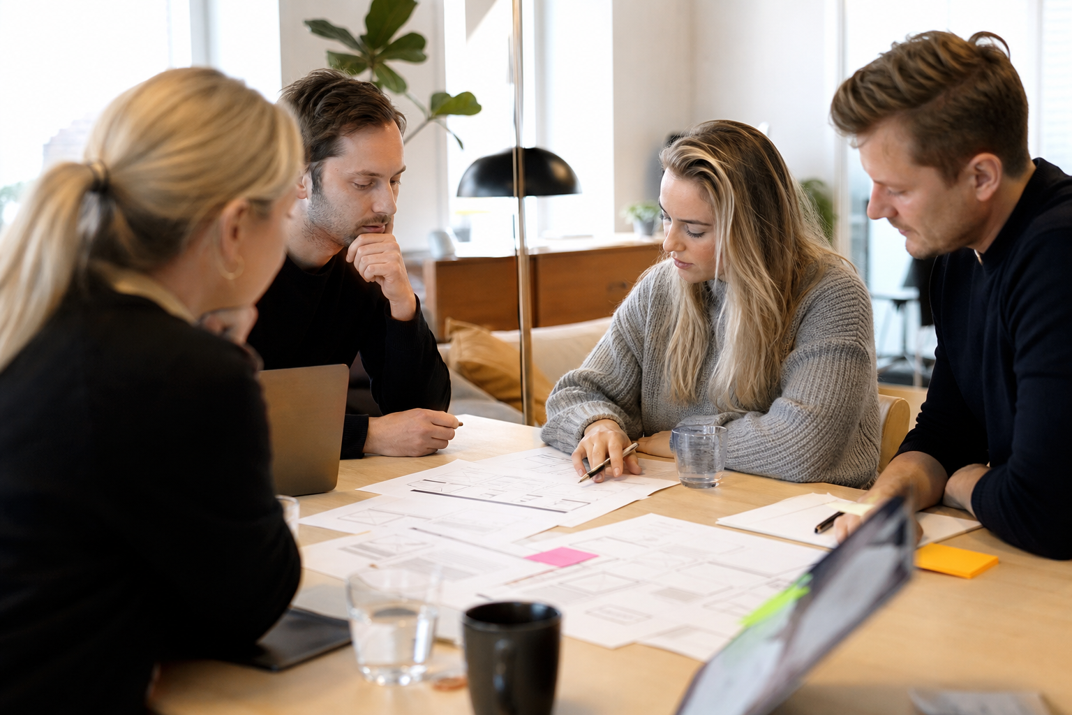 Fra Forsteside Til Foresporsel Design Nettsiden Rundt Kundens Neste Beslutning QwSug Et enkelt beslutningskart gjør det lettere å prioritere nettsidens innhold.